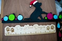 Image 8 of Dog Christmas lights Door Topper