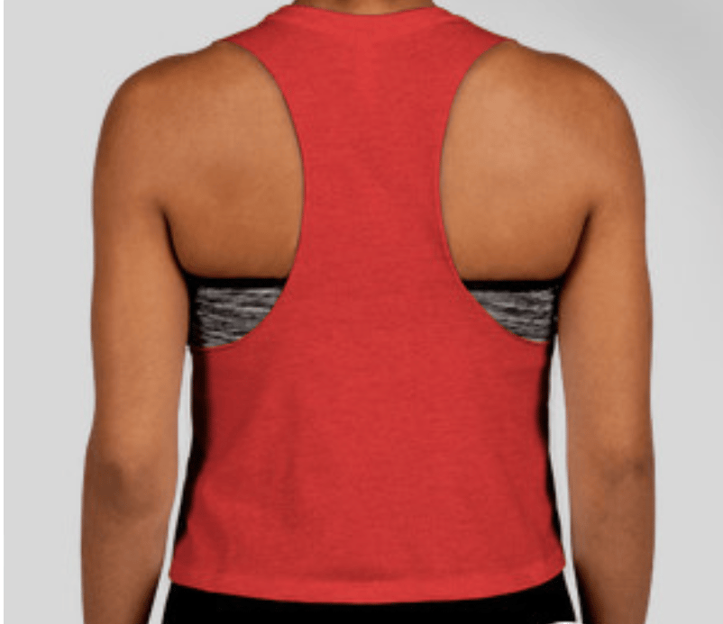 Image of VDay Red/Pink Tank