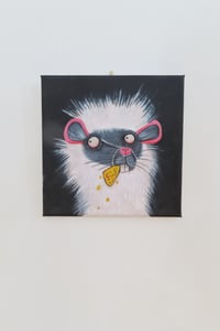 Image 4 of Leland the Skittish Rat Wall Art