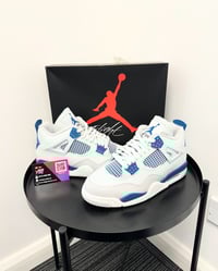 Image 1 of Air Jordan 4 Retro Military Blue (GS)