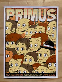 Image 2 of Primus show poster - Albuquerque, 6/5/2012