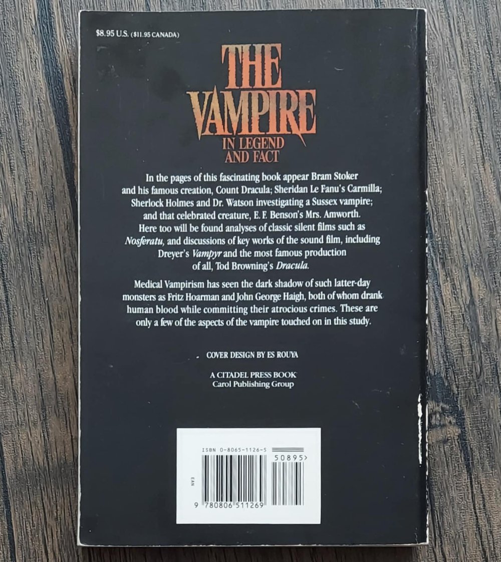 The Vampire - In Legend and Fact, by Basil Copper