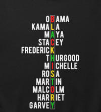 Image 1 of Black History - Vertical Names