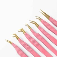 Image 6 of Lagee - Eyelash Extension Tweezers in Fiber