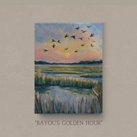 Bayou's Golden Hour Original Painting