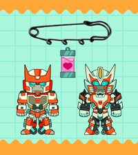 Image 4 of Transformers Safety Pin Charms (PREORDER)