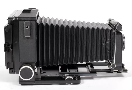 Image of Wista 45VX 4X5 camera with 135mm + 210mm Lenses MC + Holders + FRESNEL + FILM #5722