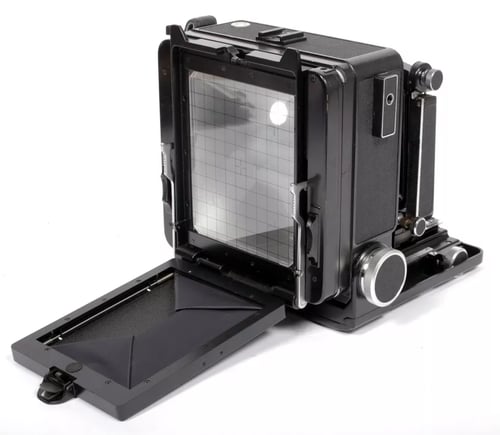 Image of Wista 45VX 4X5 camera with 135mm + 210mm Lenses MC + Holders + FRESNEL + FILM #5722