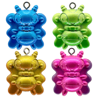 Image 1 of Bug Byte Painted Charm