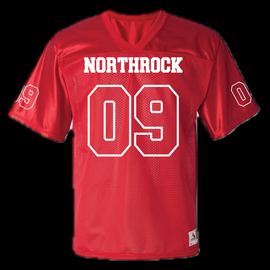 Image of NorthRock Church - Football Jersey - Personalization Add-On