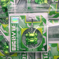 Image 4 of Bug Byte Painted Charm