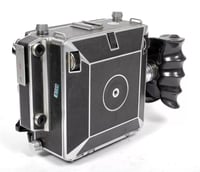 Image 14 of Linhof Technika III 4X5 camera w/ 150mm + 210mm Lenses + grip + film + holders #5723