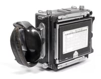 Image 15 of Linhof Technika III 4X5 camera w/ 150mm + 210mm Lenses + grip + film + holders #5723