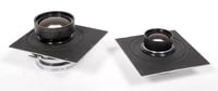 Image 13 of Linhof Technika III 4X5 camera w/ 150mm + 210mm Lenses + grip + film + holders #5723