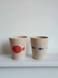 Image 1 of Mama fish tumbler