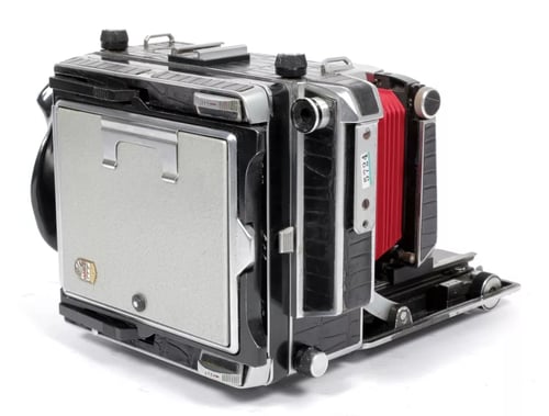 Image of Linhof Technika V 4X5 camera w/ 150mm+210mm APO MC Lenses +film +holders Fresnel #5724