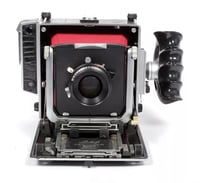 Image 2 of Linhof Technika V 4X5 camera w/ 150mm+210mm APO MC Lenses +film +holders Fresnel #5724
