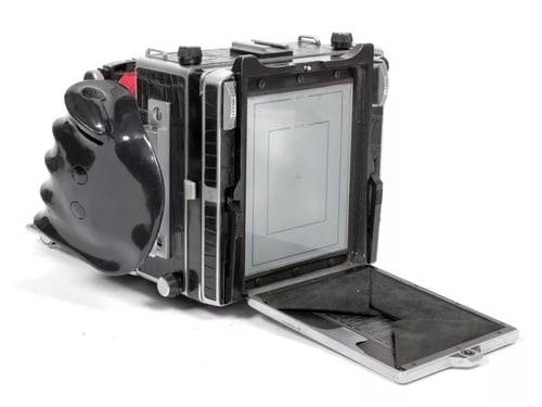 Image of Linhof Technika V 4X5 camera w/ 150mm+210mm APO MC Lenses +film +holders Fresnel #5724