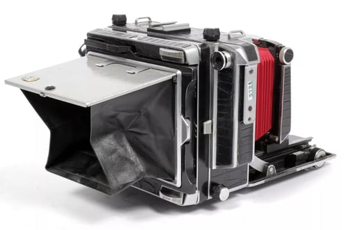 Image of Linhof Technika V 4X5 camera w/ 150mm+210mm APO MC Lenses +film +holders Fresnel #5724