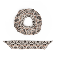 Image 6 of Moth Wing Hair Scrunchie - Beige