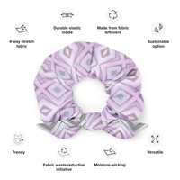 Image 4 of Erigeron Lilac Hair Scrunchie 