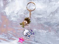 hxh gon + killua keychain