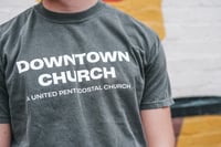 Dark Heather Grey - Downtown ChurchTee