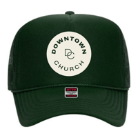 Green Classic Trucker Hat with DC Logo