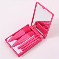 Image 5 of Mini Makeup brush set with case and built in mirror