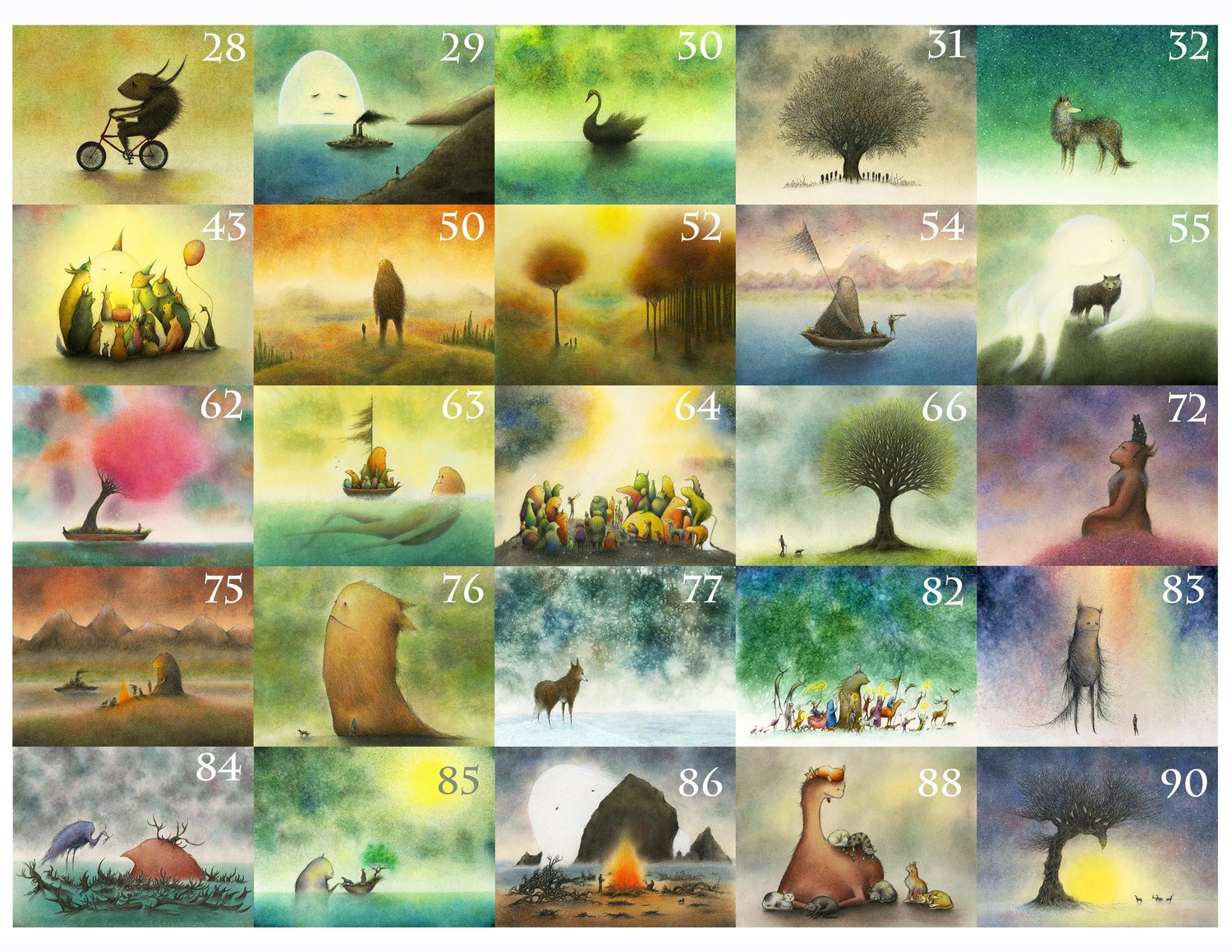Image of Set Of Obsolete World Notecards
