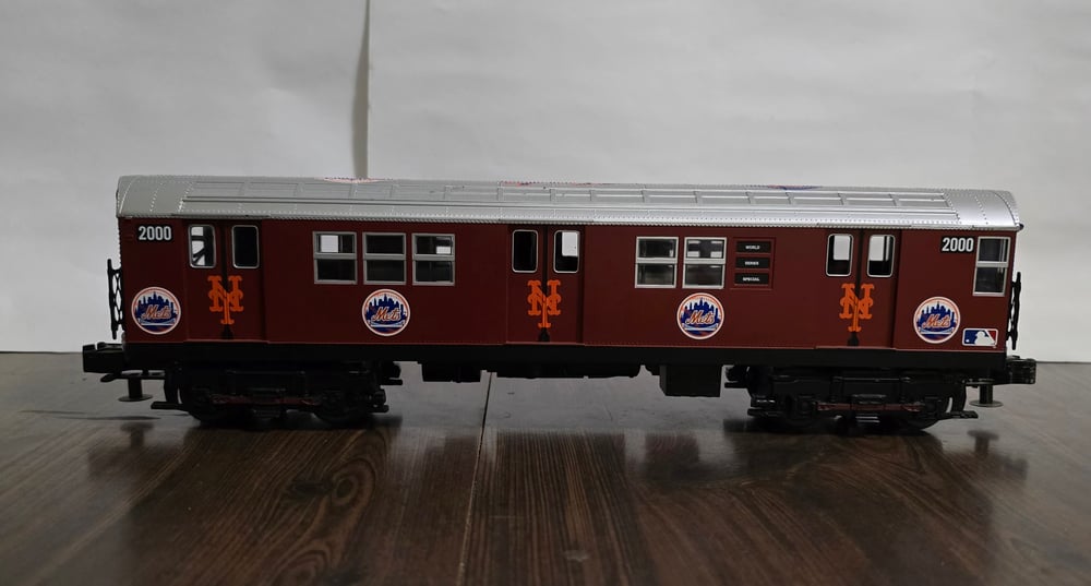 Image of Mth Nyc R17 Mets subway car