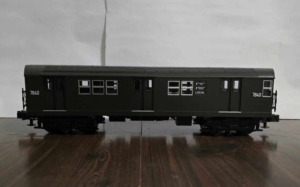 Image of Mth Nyc 7840 R26 greenbird subway car