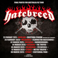 HATEBREED AUSTRALIAN MEET & GREET BUNDLE - NOT A TICKET