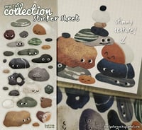 Image 1 of My Rock Colle Sticker Sheet