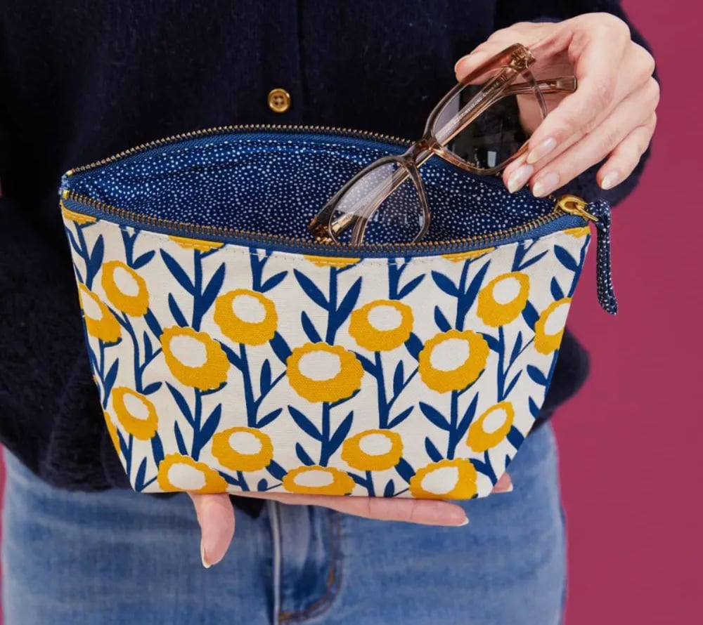 Image of Golden Glow Yellow Pouch 