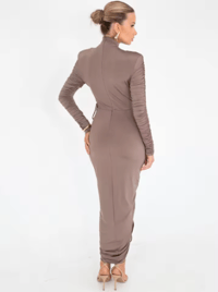 Image 2 of EVELYN Ruched Dress