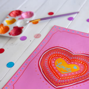 Image of Love Heart Canvas - Fri 14 FEB 4-6.30pm