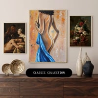 Image 2 of Woman Anatomy- Original Oil Painting on Stretched Canvas