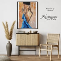 Image 3 of Woman Anatomy- Original Oil Painting on Stretched Canvas