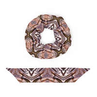 Image 3 of Bumble Bee Hair Scrunchie - Mauve