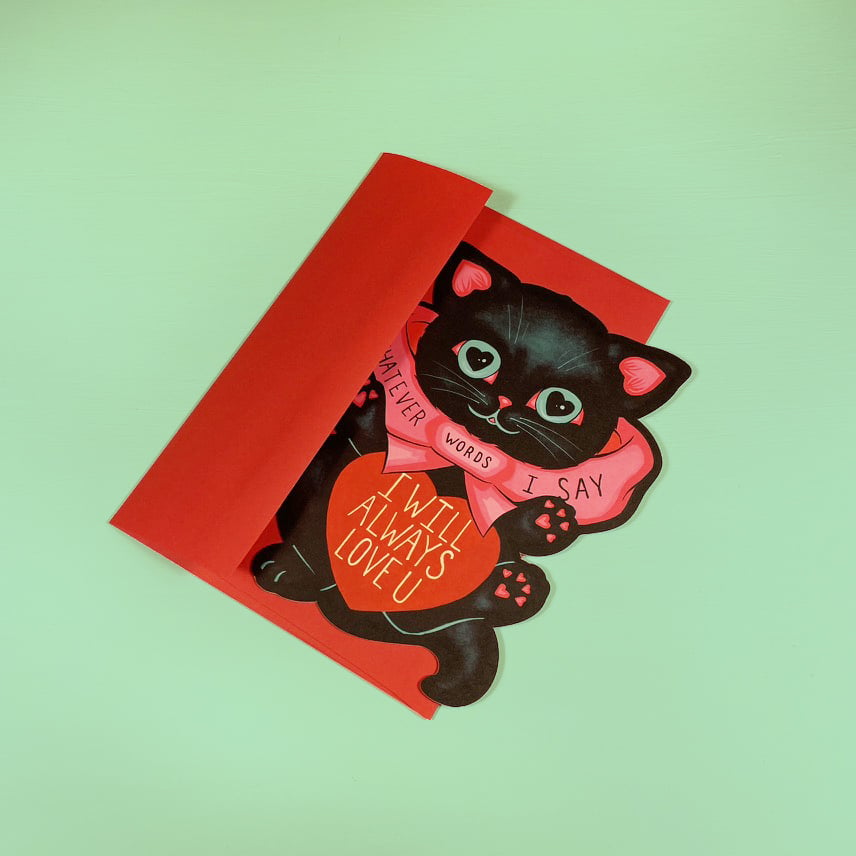 "Love Cats" Vol. 6 - Valentine card set