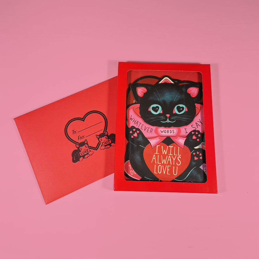 "Love Cats" Vol. 6 - Valentine card set