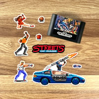 Image 2 of Streets of Rage Sticker Set (31 Pieces)