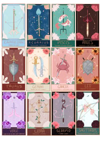 ZODIAC CARDS