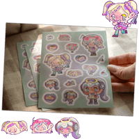 Image 3 of Sweets Trio Sticker Sheet