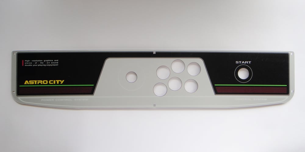 Image of SEGA Astro City 1L6B Panel