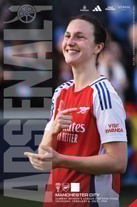 ARSENAL WOMEN V MAN CITY, THURSDAY, FEBRUARY 6