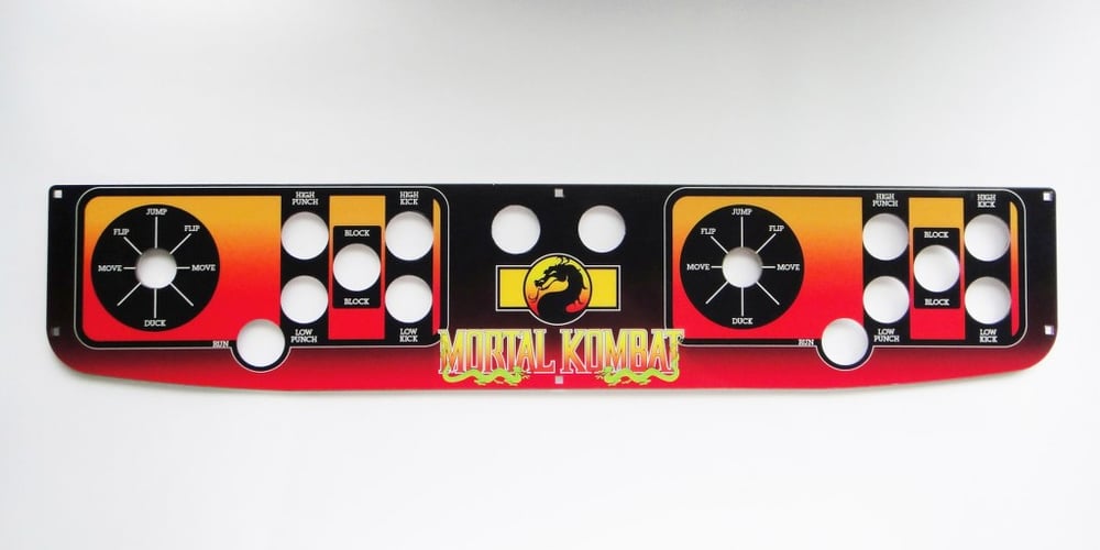 Image of Mortal Kombat: SEGA Astro City 2L12B Panel