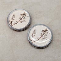 Image 1 of MADE TO ORDER A Pair of Wren Coasters