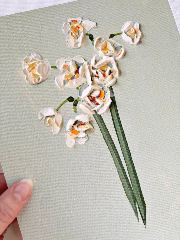 Image of BRIDAL CROWN ON ALCOVE GREEN - GICLÉE PRINT